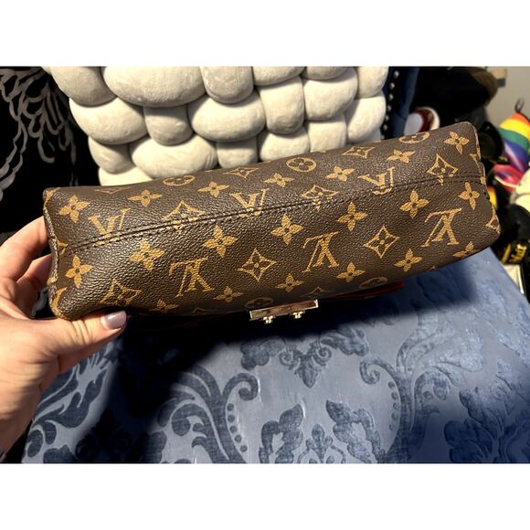 Discontinued Louis Vuitton Logo Croisette Damier Ebene in Near Mint Condition - Picture 8 of 13